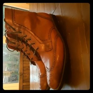 Allen Edmonds size 11 wingtip dress boots